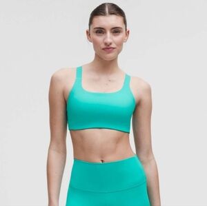 Lululemon Ultralu Square Neck Bra Tropics Tone Size 10 A/B cup